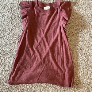 Nation rust color shirt